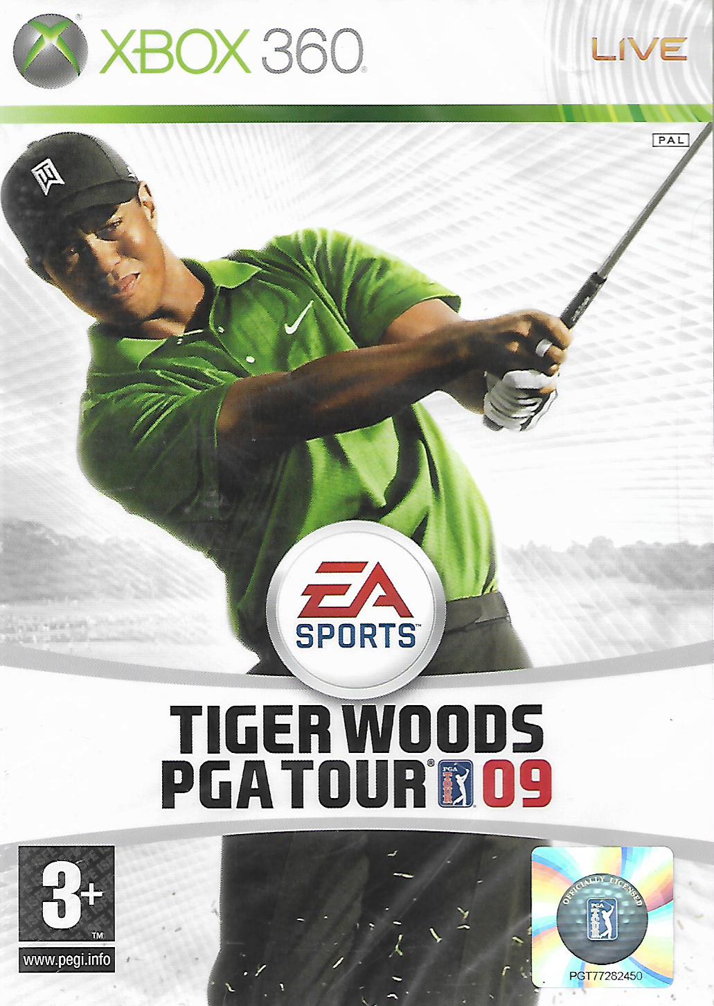 TIGER WOODS PGA TOUR 09 (XBOX 360 - nová)