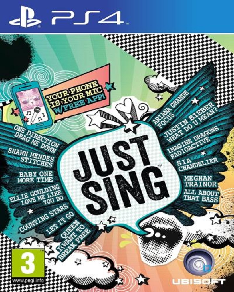 JUST SING (PS4 - nová)