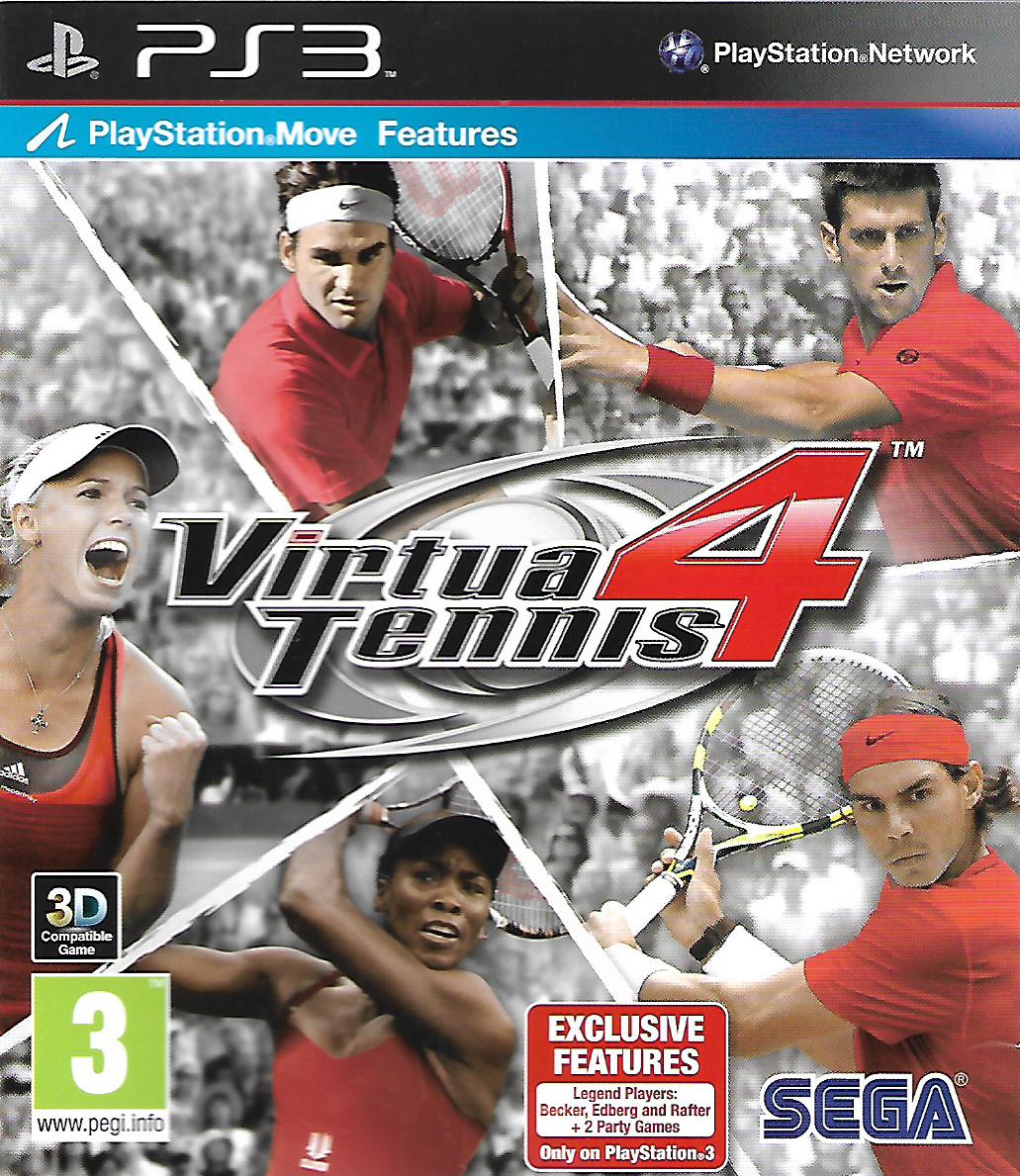 VIRTUA TENNIS 4 (PS3 - bazar)