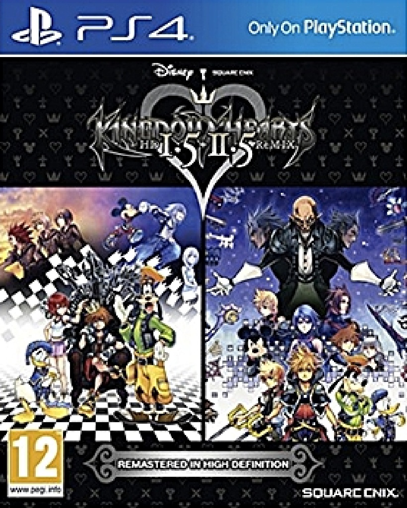 KINGDOM HEARTS 1.5 & 2.5 HD REMIX (PS4 - bazar)