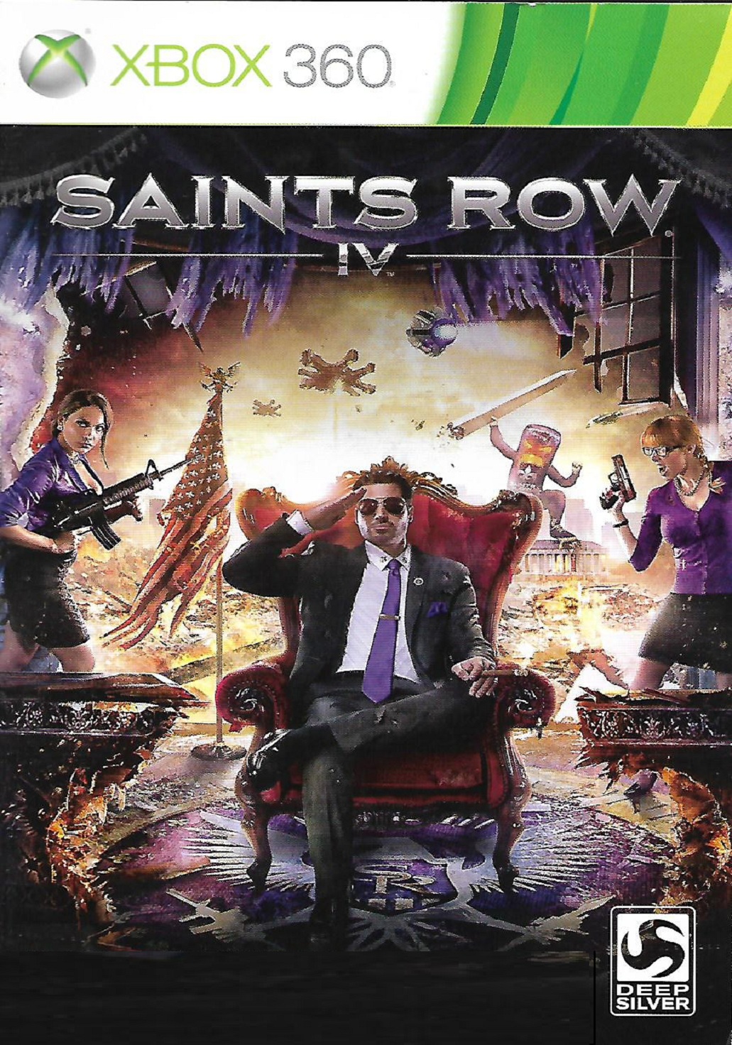 SAINTS ROW IV (XBOX 360 - bazar)