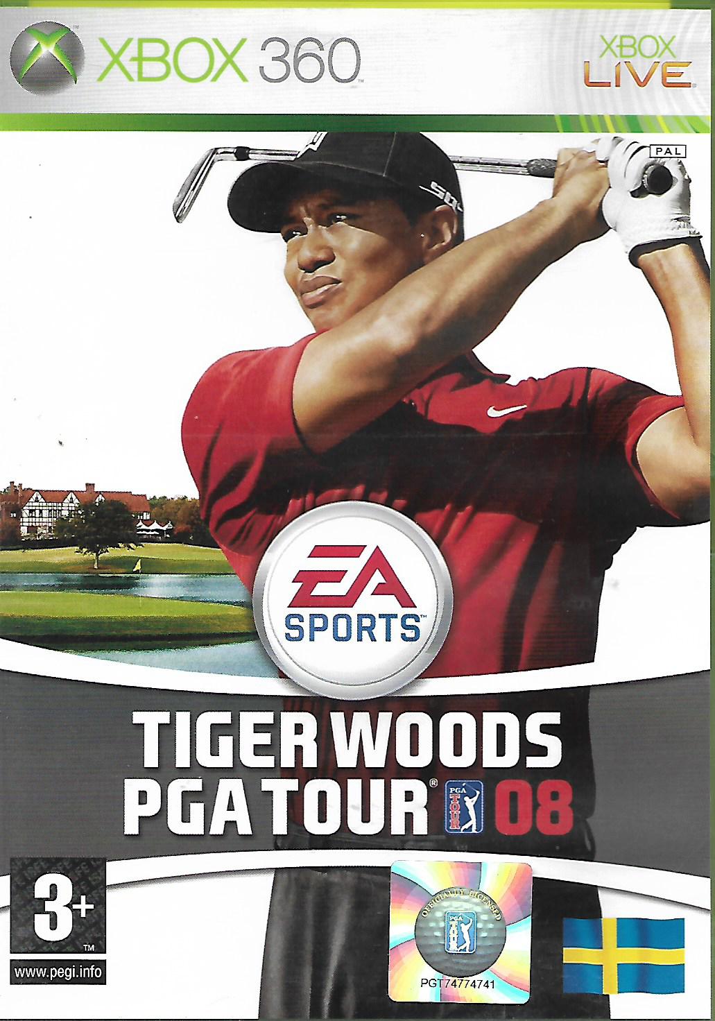 TIGER WOODS PGA TOUR 08 (XBOX 360 - bazar)