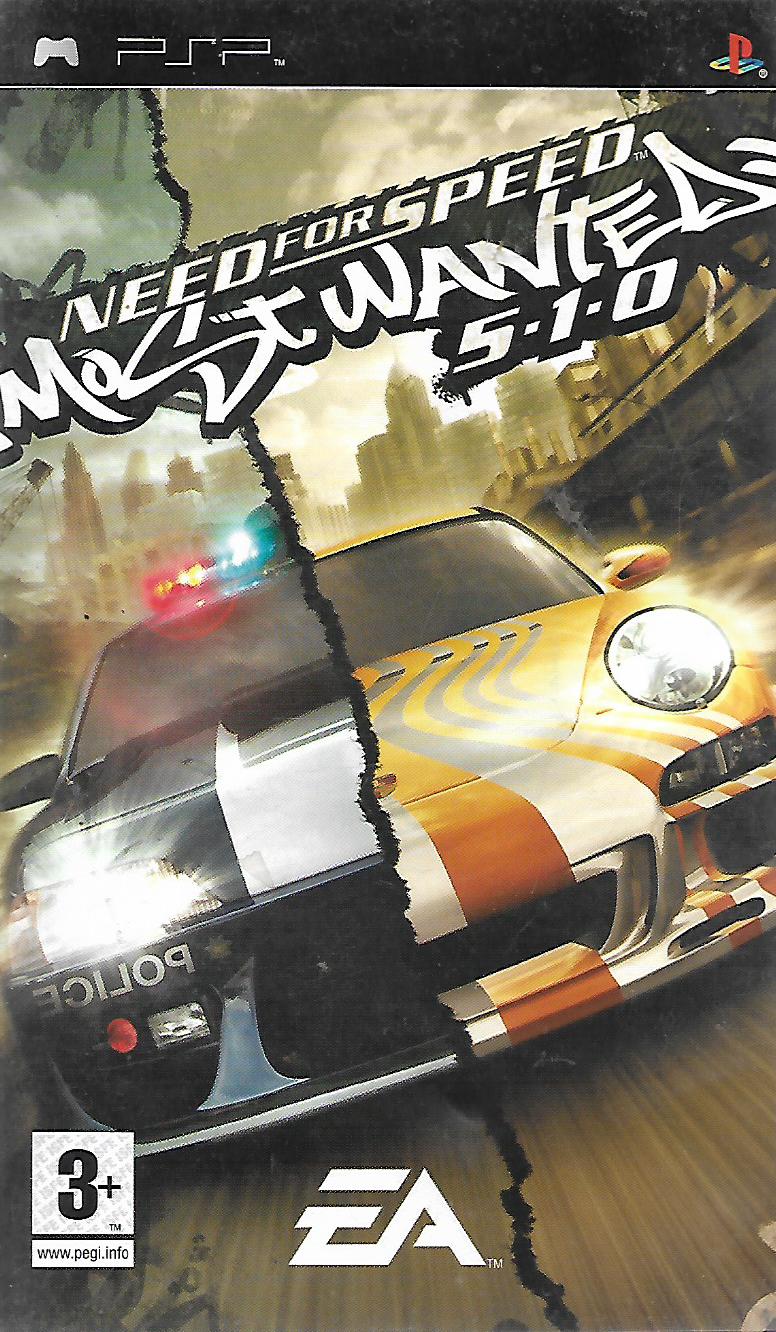 NEED FOR SPEED MOST WANTED 5-1-0 (PSP - bazar)