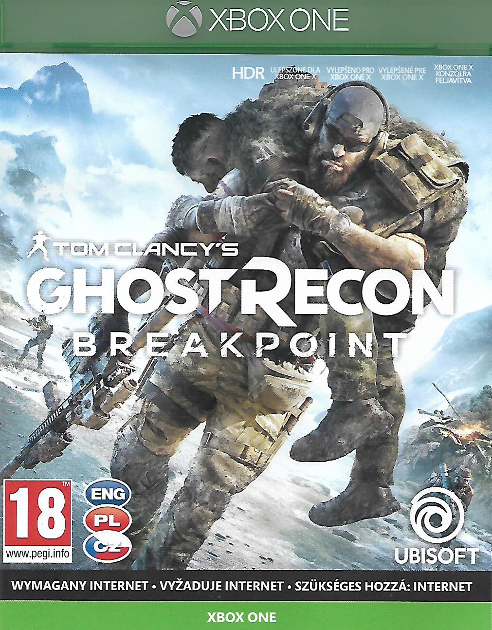 TOM CLANCY'S GHOST RECON BREAKPOINT (XBOX ONE - nová)