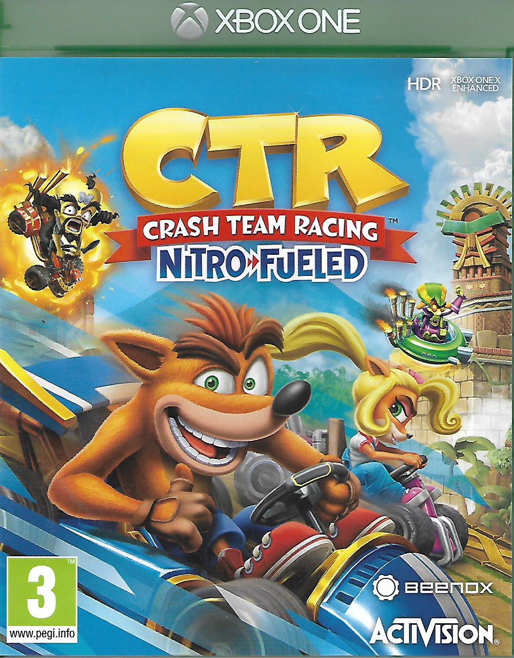 CTR - CRASH TEAM RACING NITRO-FUELED (XBOX ONE - bazar)