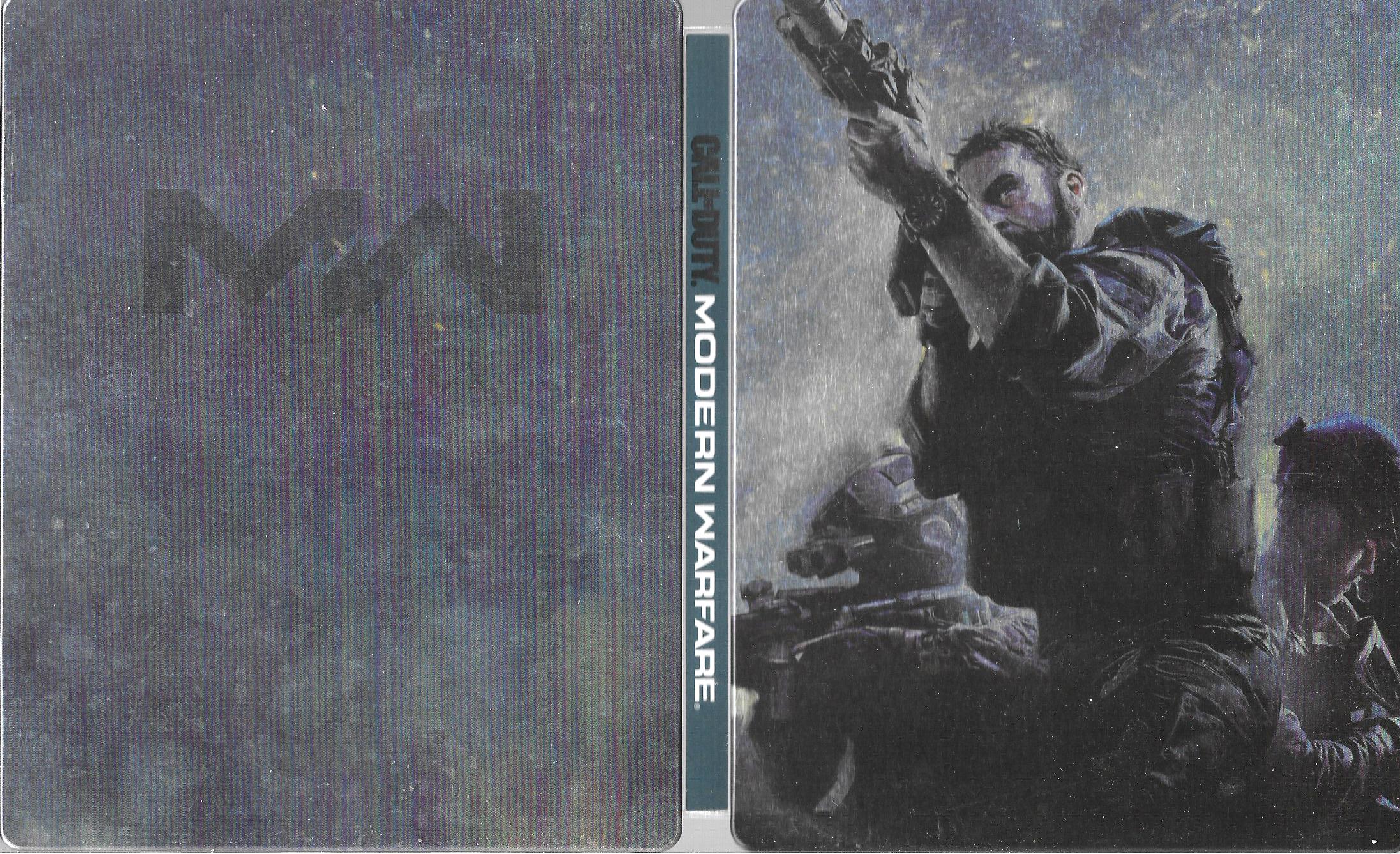 CALL OF DUTY - MODERN WARFARE samotný STEELBOOK (PS4/XBOX ONE - bazar)