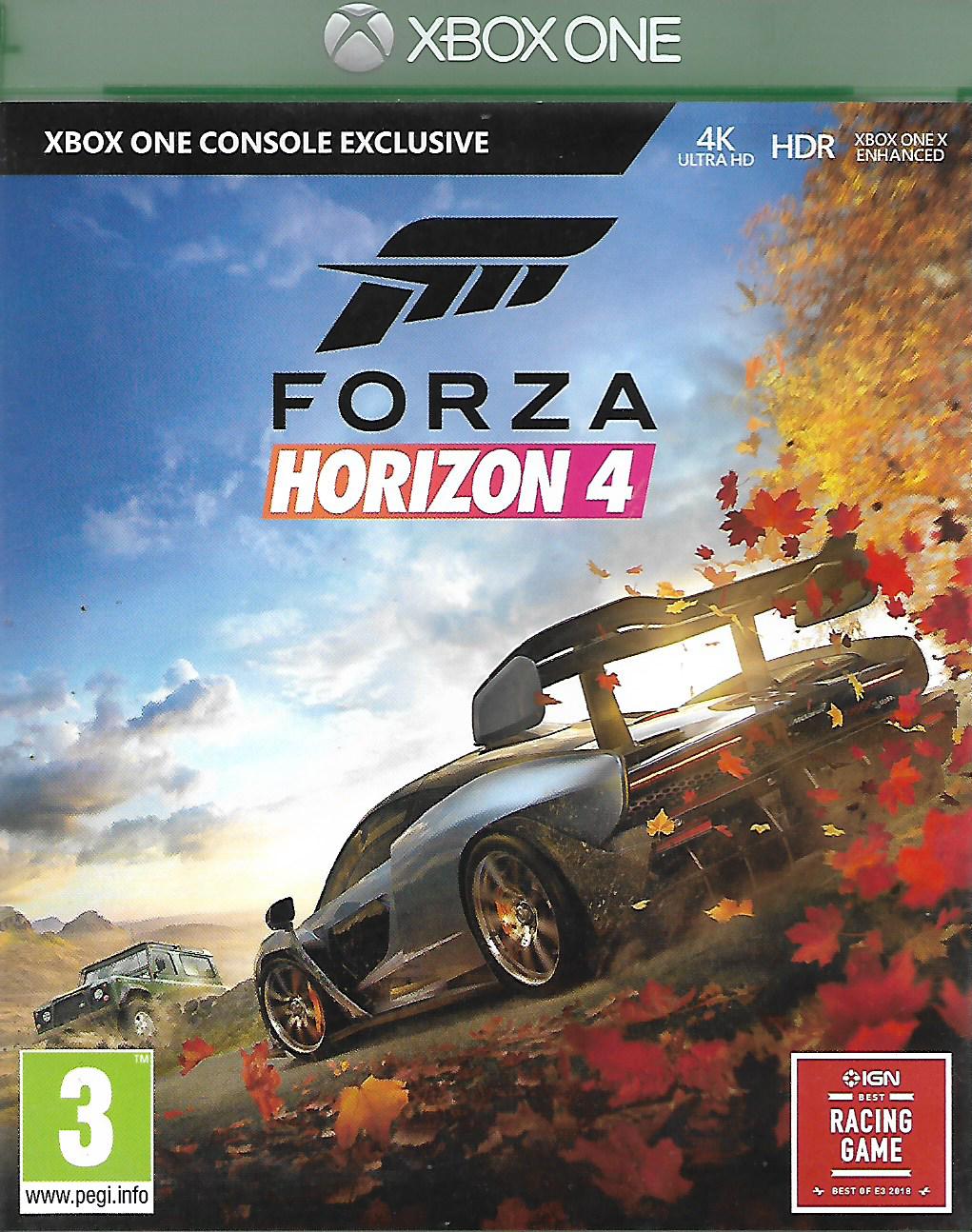 FORZA HORIZON 4 (XBOX ONE - bazar)