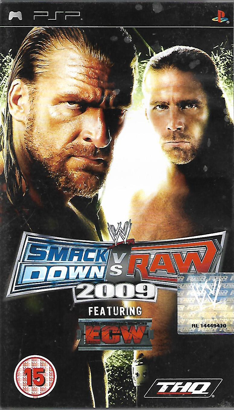 WWE SMACKDOWN VS RAW 2009 (PSP - bazar)