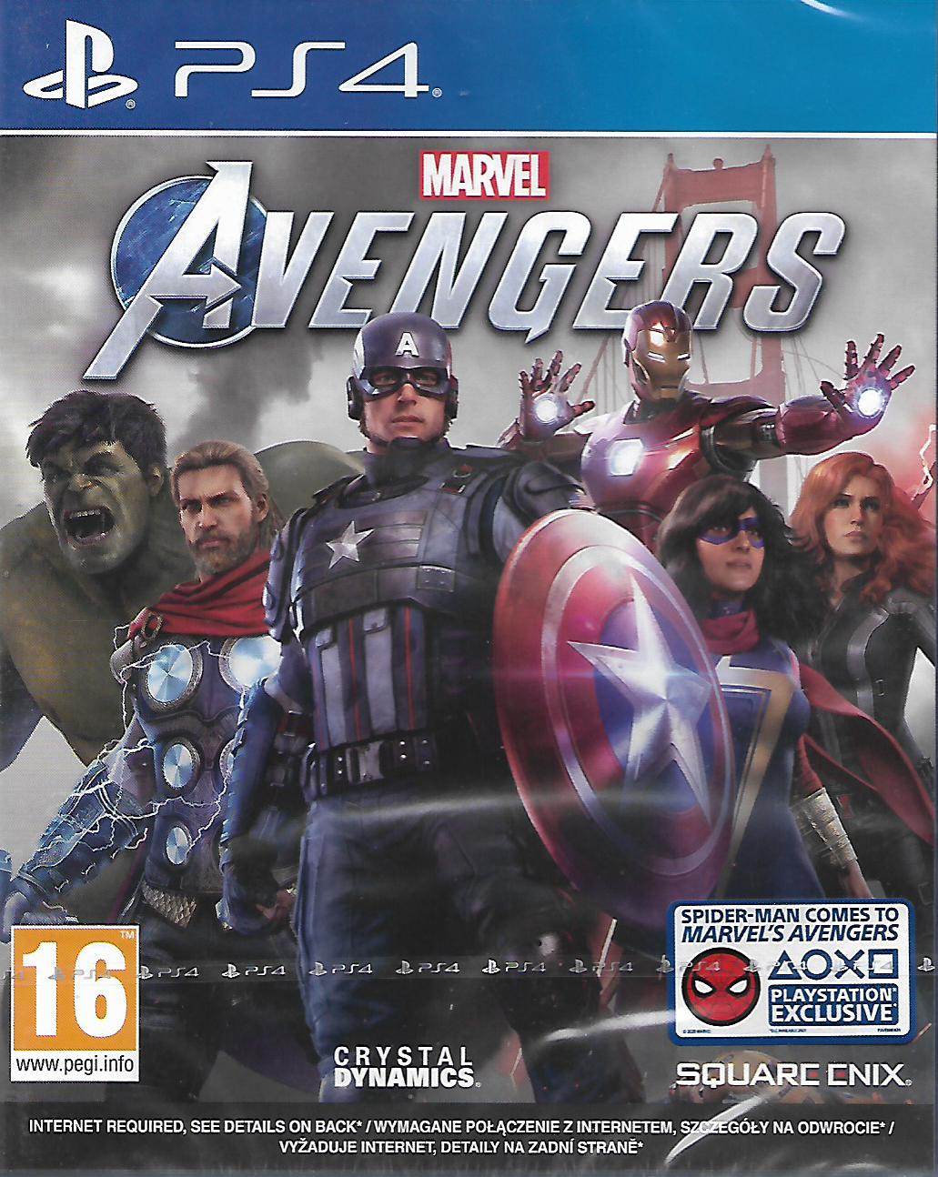 MARVEL AVENGERS (PS4 - bazar)