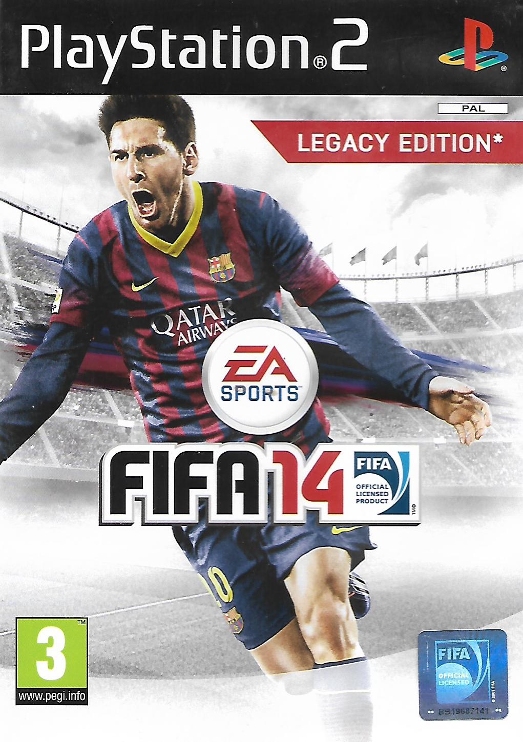 FIFA 14 - LEGACY EDITION (PS2 - bazar)