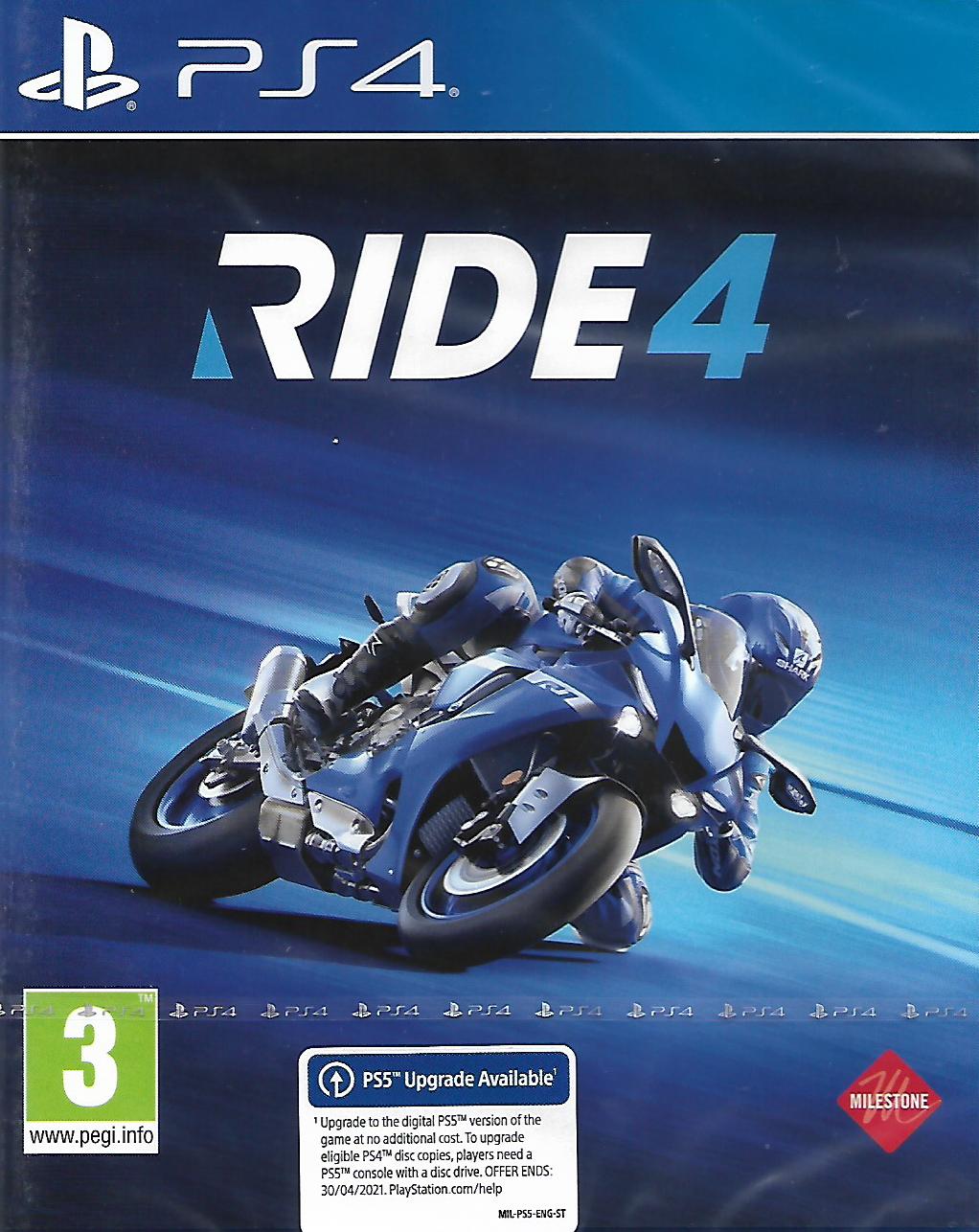 RIDE 4 (PS4 - nová)