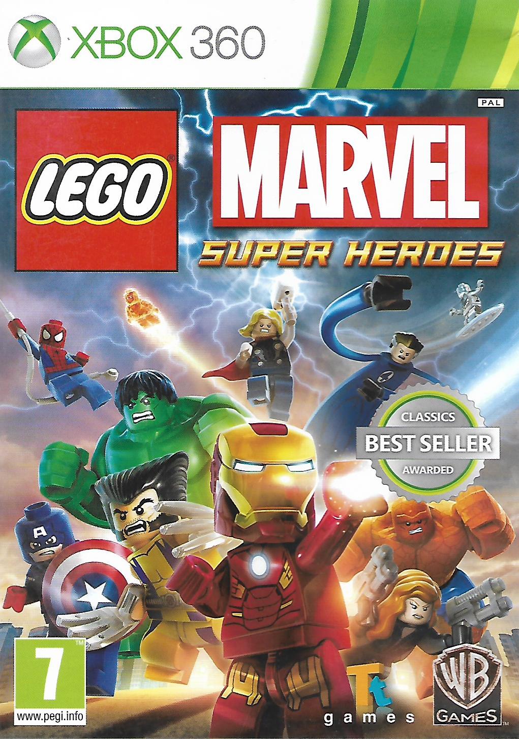 LEGO MARVEL SUPER HEROES (XBOX 360 - bazar)