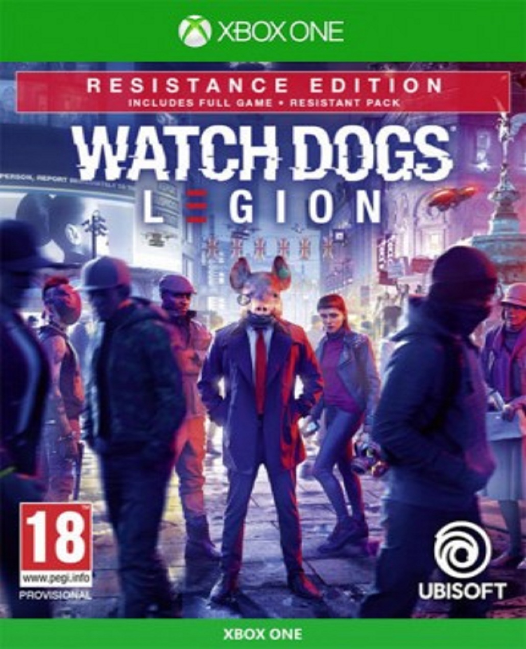 WATCH DOGS LEGION - RESISTANCE EDITION (XBOX ONE - nová)