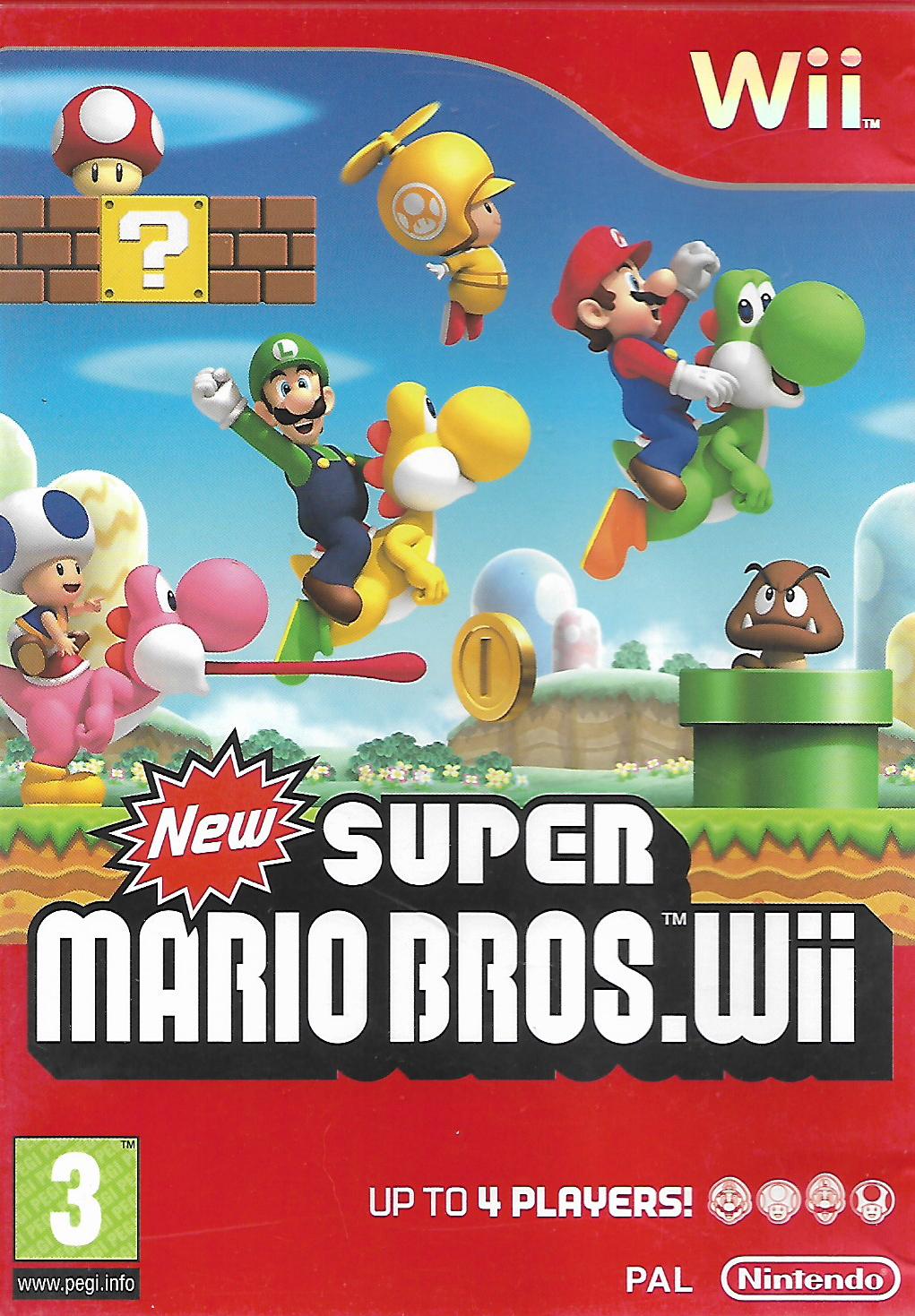 NEW SUPER MARIO BROS. WII (WII - bazar)