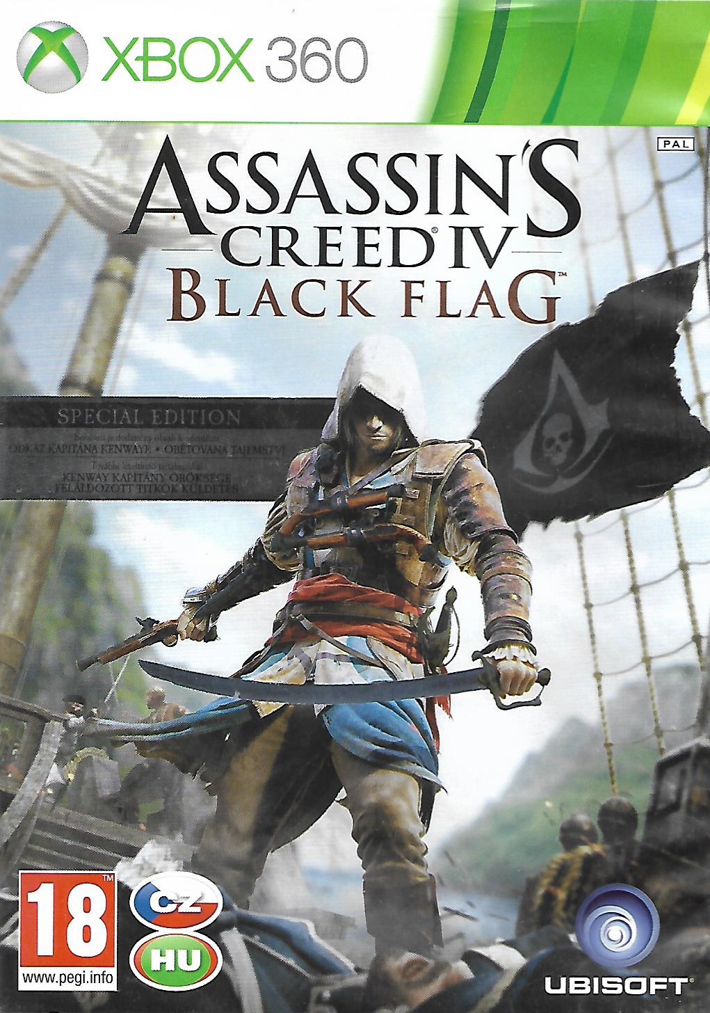 ASSASSIN'S CREED IV BLACK FLAG (XBOX 360 - bazar)