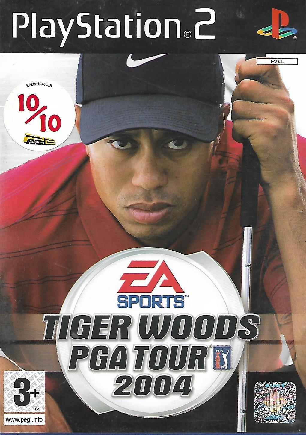 TIGER WOODS PGA TOUR 2004 (PS2 - bazar)