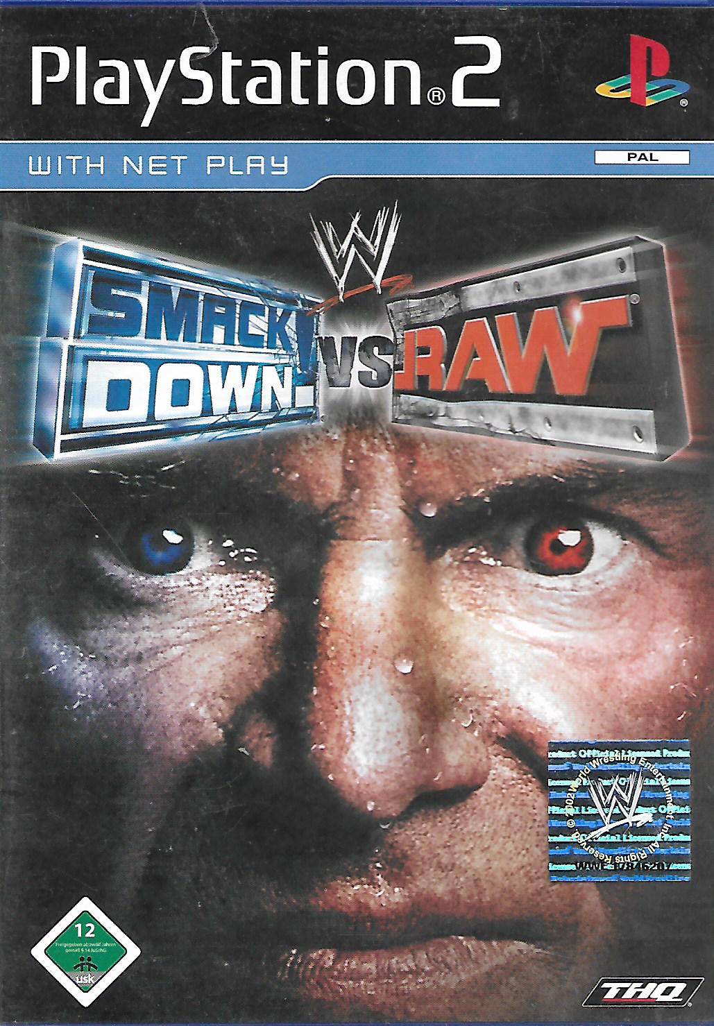 WWE - SMACKDOWN VS RAW (PS2 - bazar)