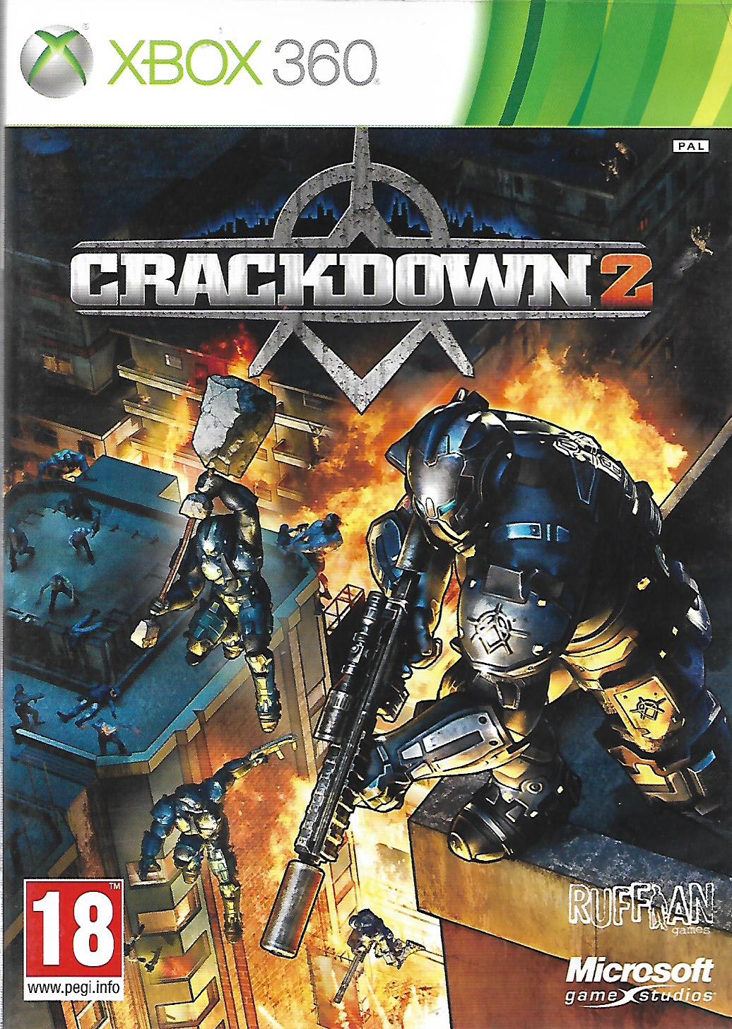 CRACKDOWN 2 (XBOX 360 - bazar)