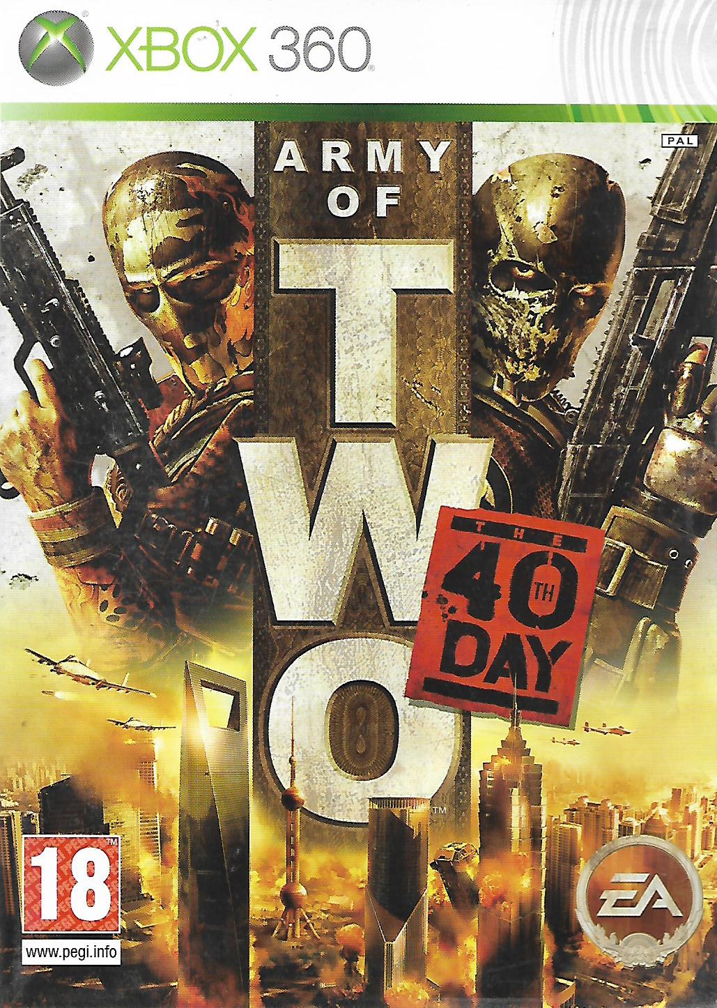 ARMY OF TWO - THE 40TH DAY (XBOX 360 - bazar)