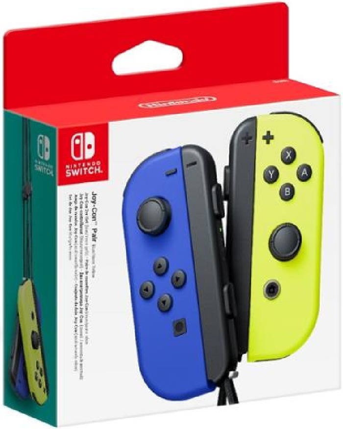 JOY-CON PAIR: BLUE / NEON YELLOW (SWITCH - nová)