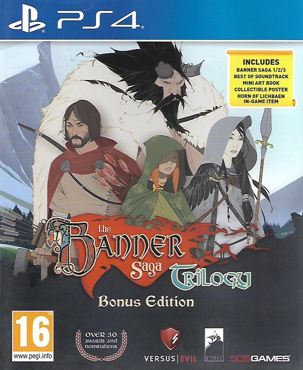 THE BANNER SAGA TRILOGY (PS4 - bazar)