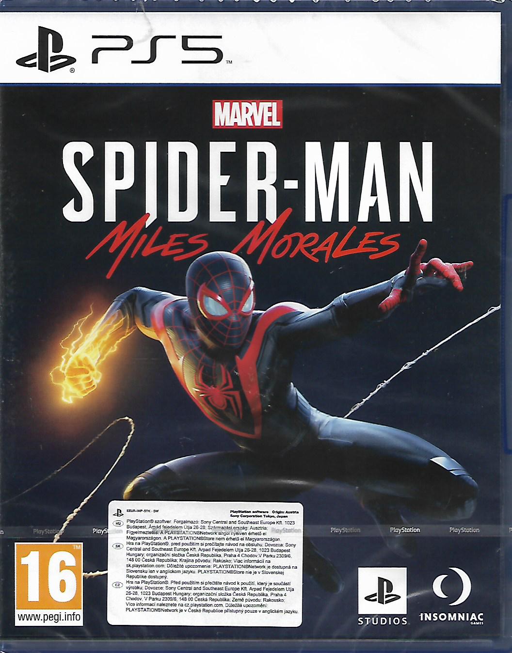MARVEL SPIDER-MAN MILES MORALES (PS5 - bazar)