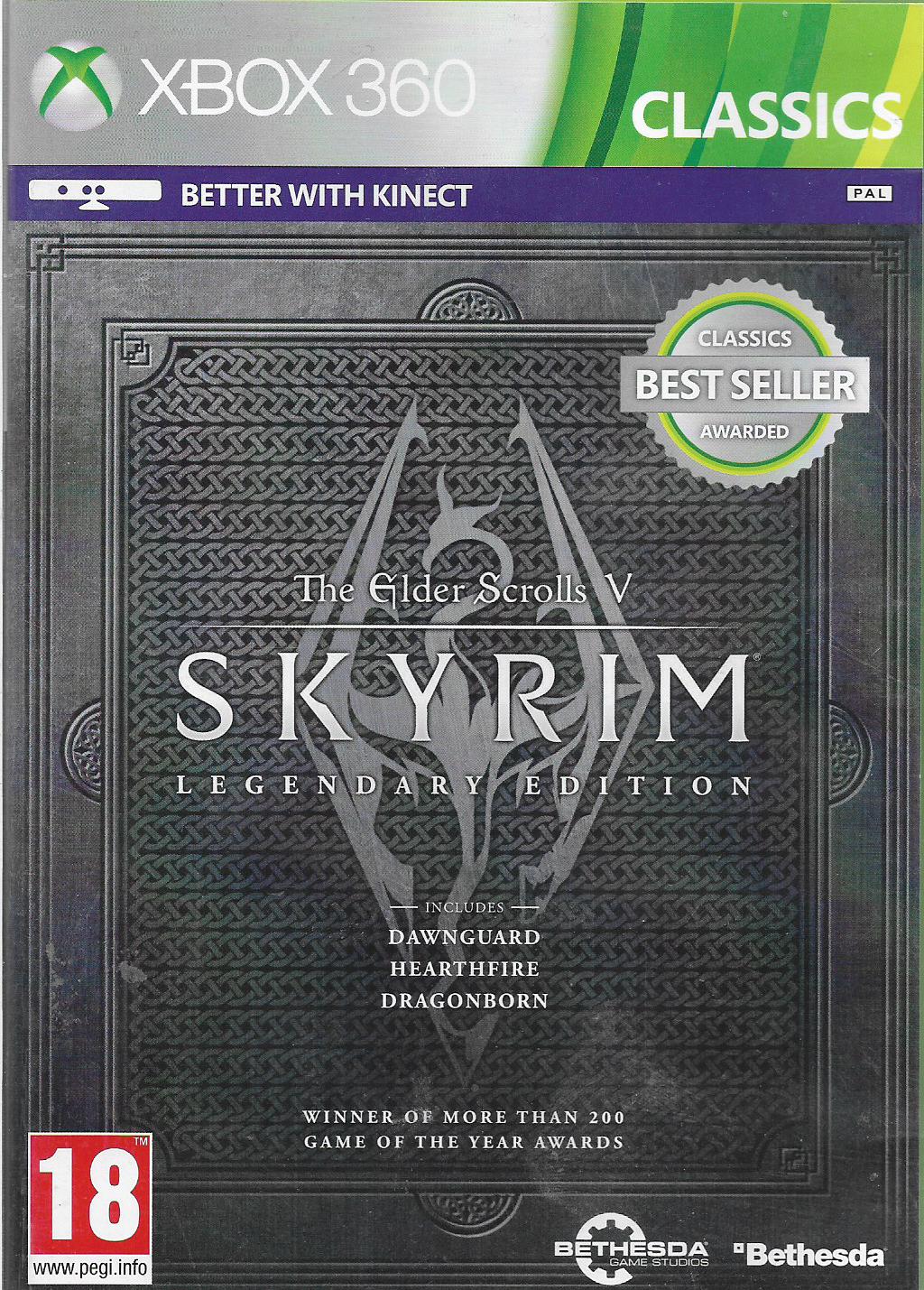 THE ELDER SCROLLS V - SKYRIM LEGENDARY EDITION (XBOX 360 - bazar)