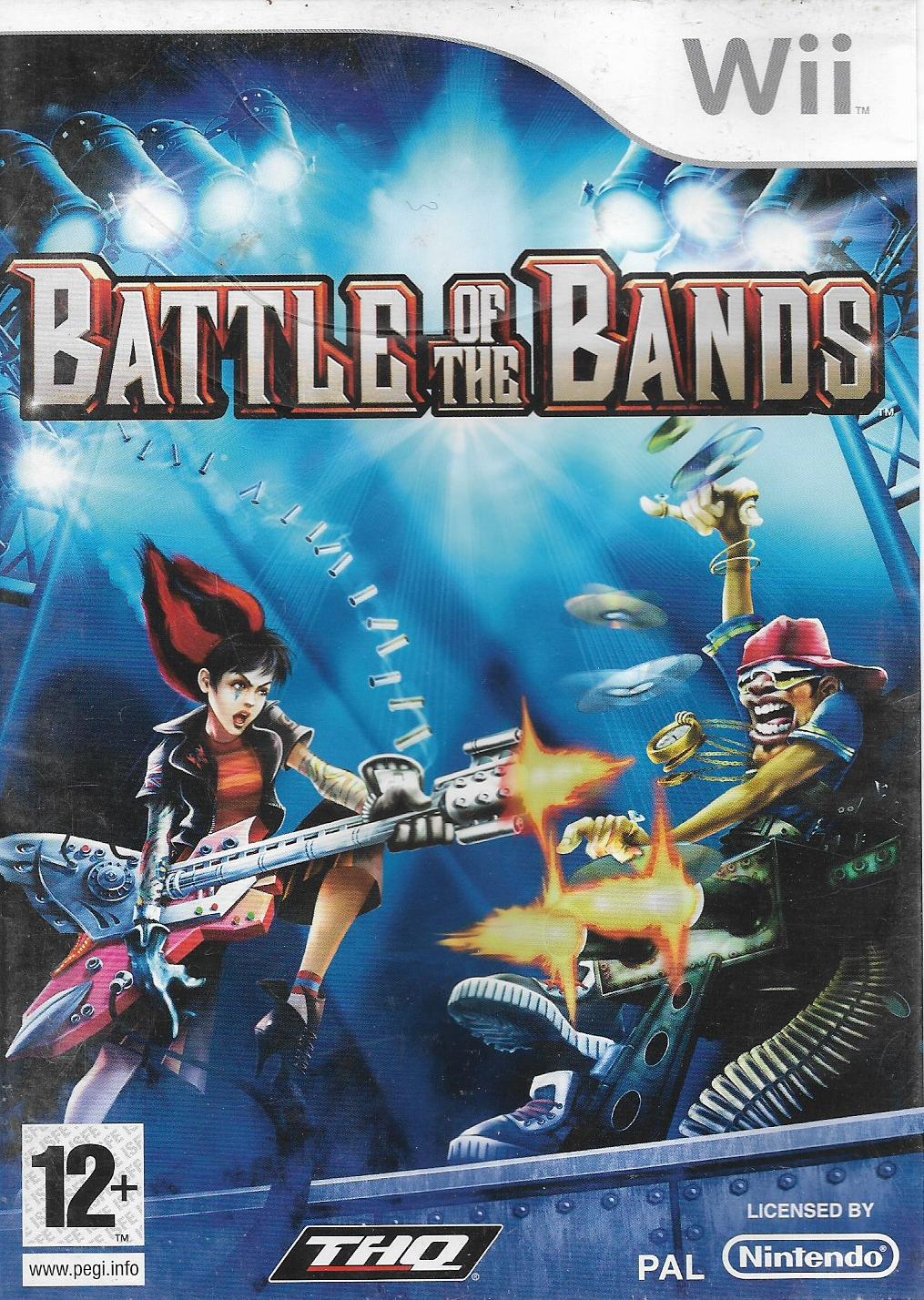 BATTLE OF THE BANDS (WII - BAZAR)