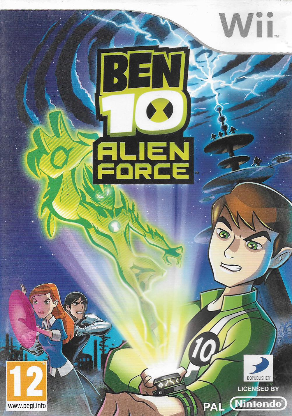 BEN 10 ALIEN FORCE (WII - BAZAR)