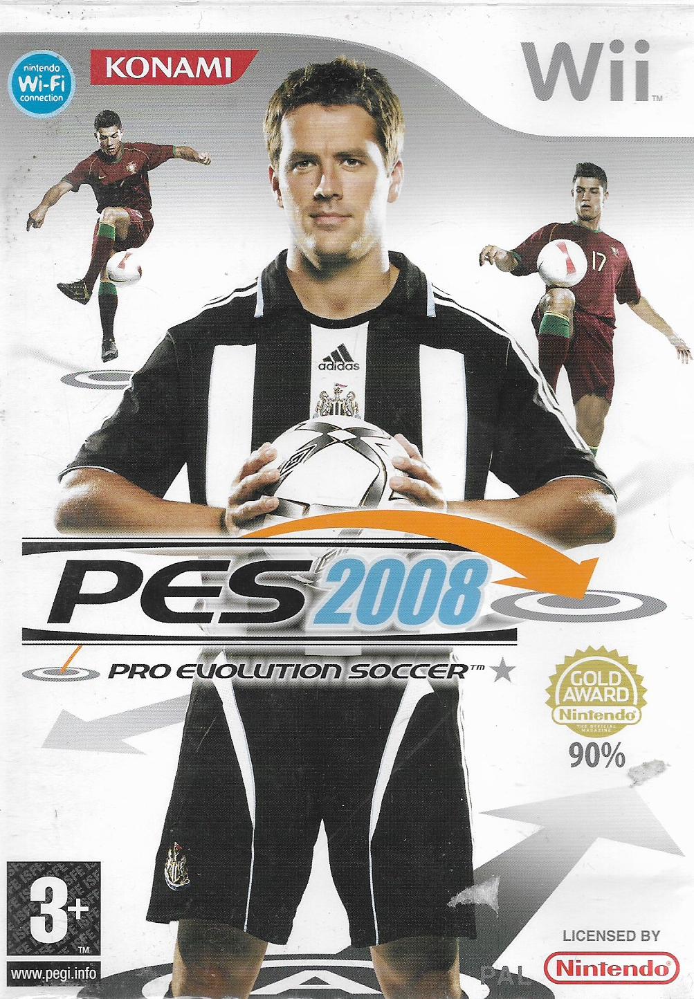 PES 2008 - PRO EVOLUTION SOCCER 2008 (WII - BAZAR)