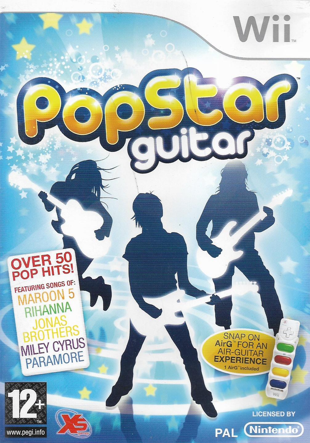 POPSTAR GUITAR (WII - BAZAR)