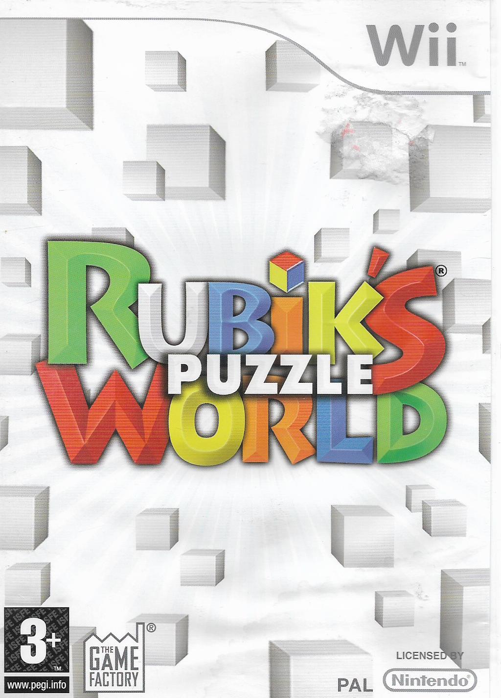 RUBIK'S PUZZLE WORLD (WII - BAZAR)