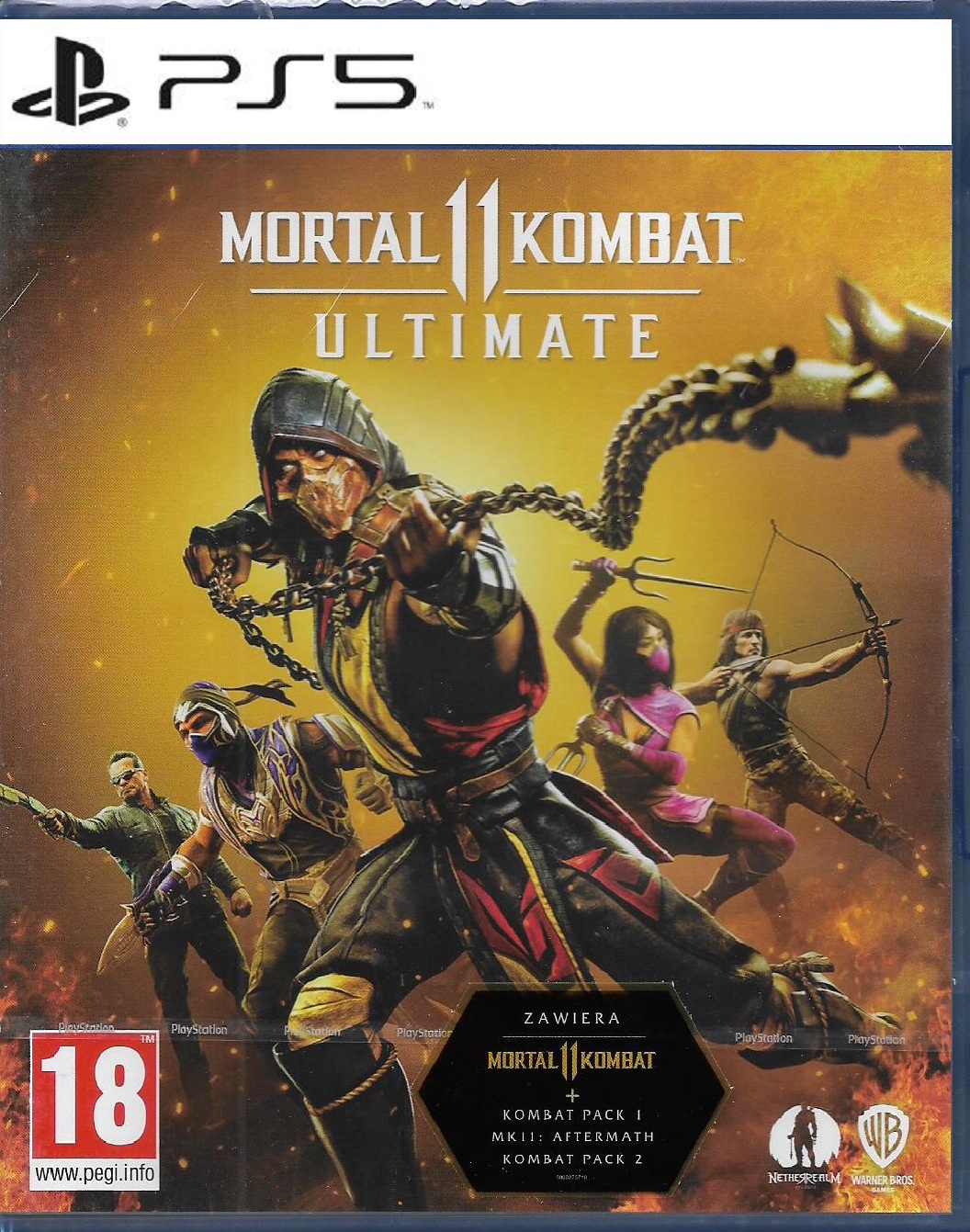 MORTAL KOMBAT 11 - ULTIMATE EDITION (PS5 - BAZAR)