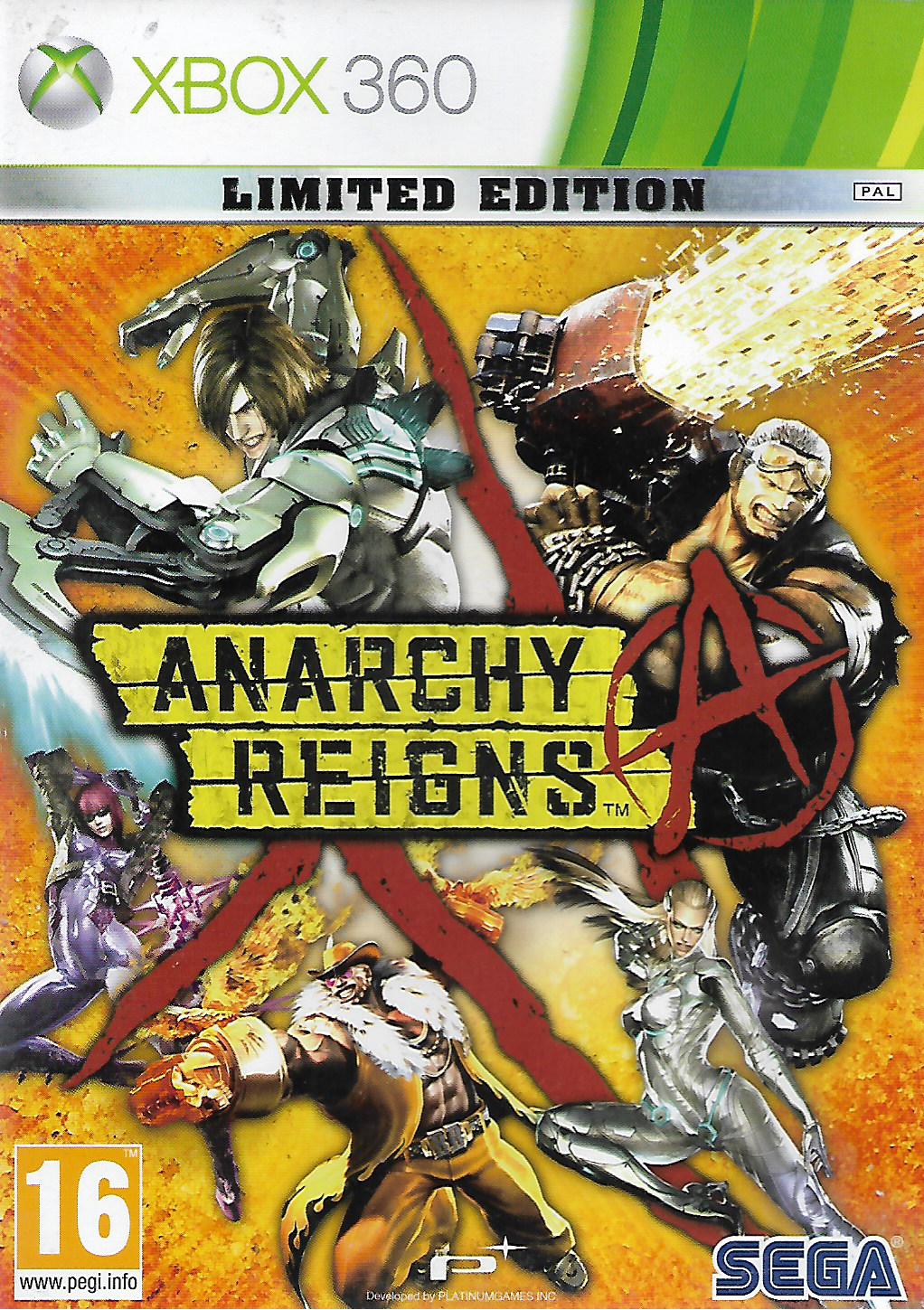 ANARCHY REIGNS (XBOX 360 - BAZAR)