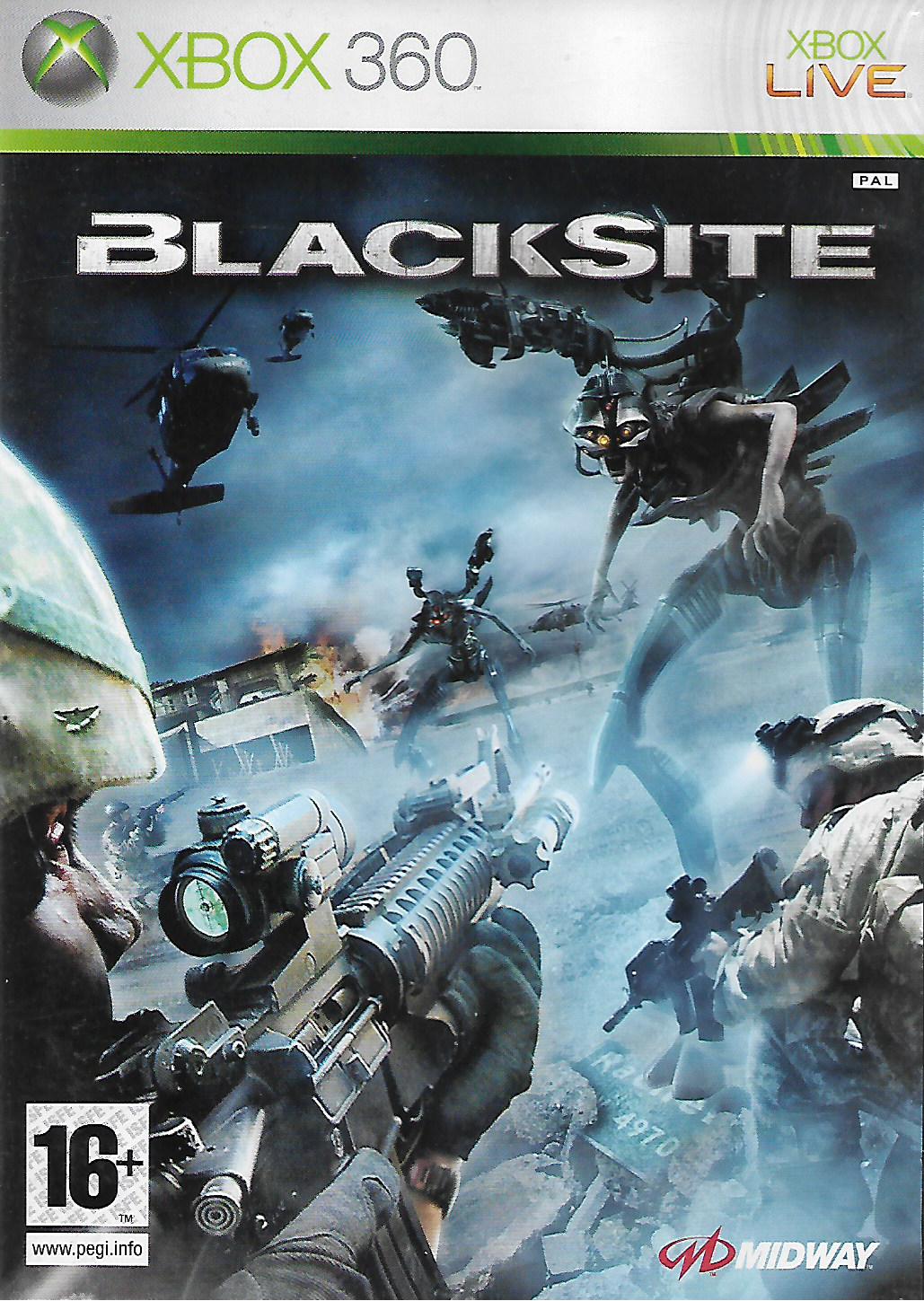 BLACKSITE (XBOX 360 - BAZAR)