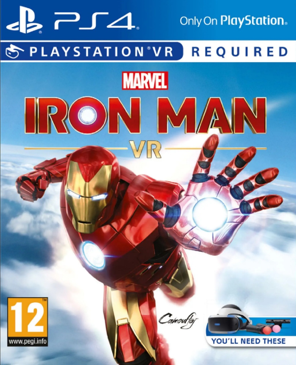 MARVEL IRON MAN VR (PS4 - BAZAR)