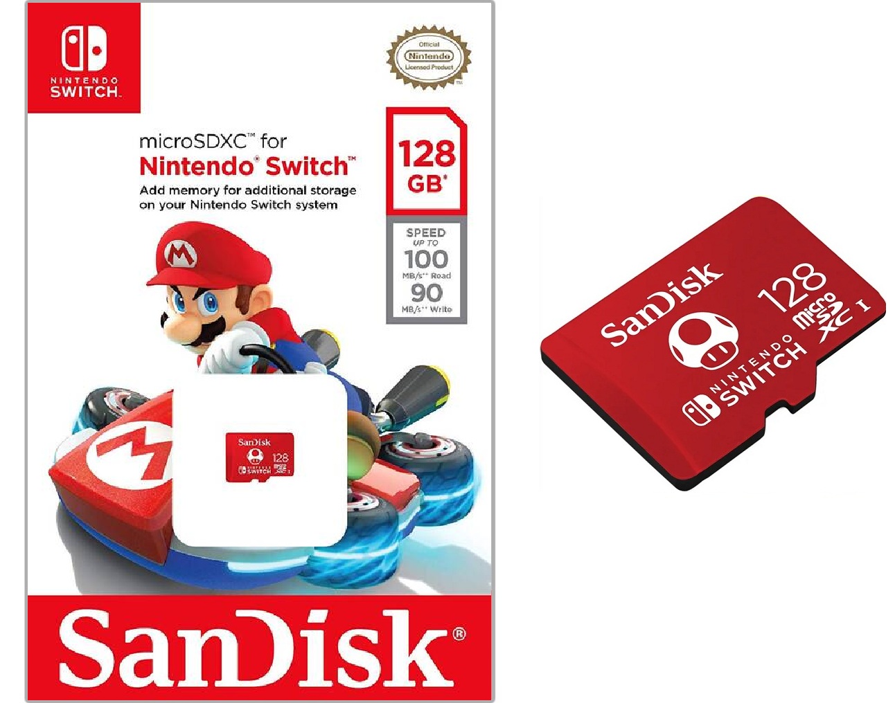 SANDISK MICRO SDXC 128GB (SWITCH - NOVÁ)