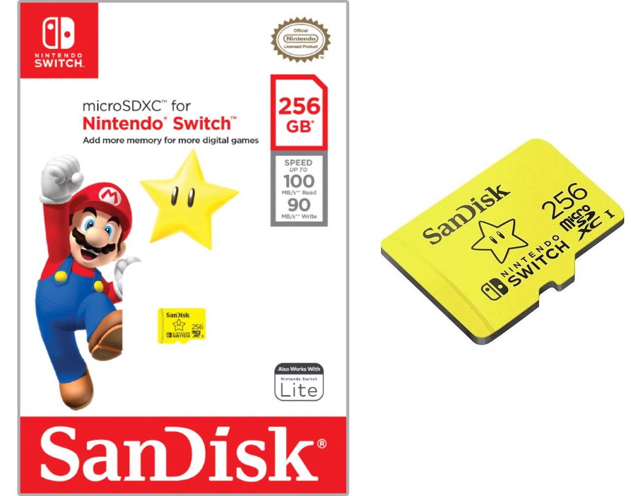 SANDISK MICRO SDXC 256GB (SWITCH - NOVÁ)