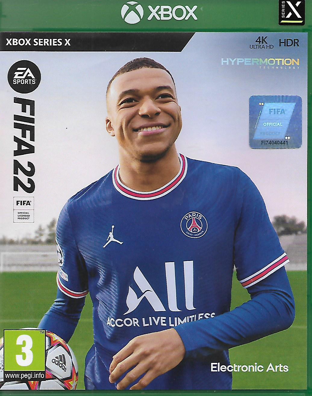FIFA 22 (XBOX SERIES X - BAZAR)