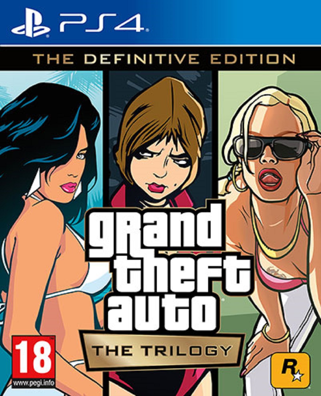 GRAND THEFT AUTO THE TRILOGY - THE DEFINITIVE EDITION (PS4 - BAZAR)