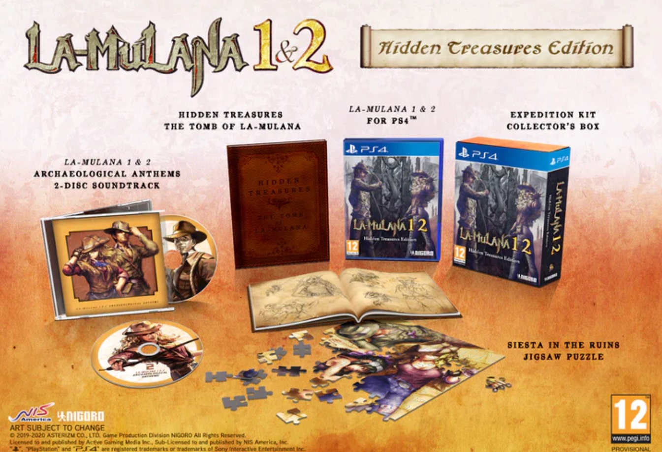 LA-MULANA 1&2 HIDDEN TREASURE EDITION (PS4 - NOVÁ ROZBALENÁ)