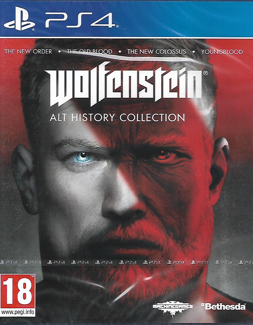 WOLFENSTEIN - THE NEW COLOSSUS & THE NEW ORDER (PS4 - BAZAR)