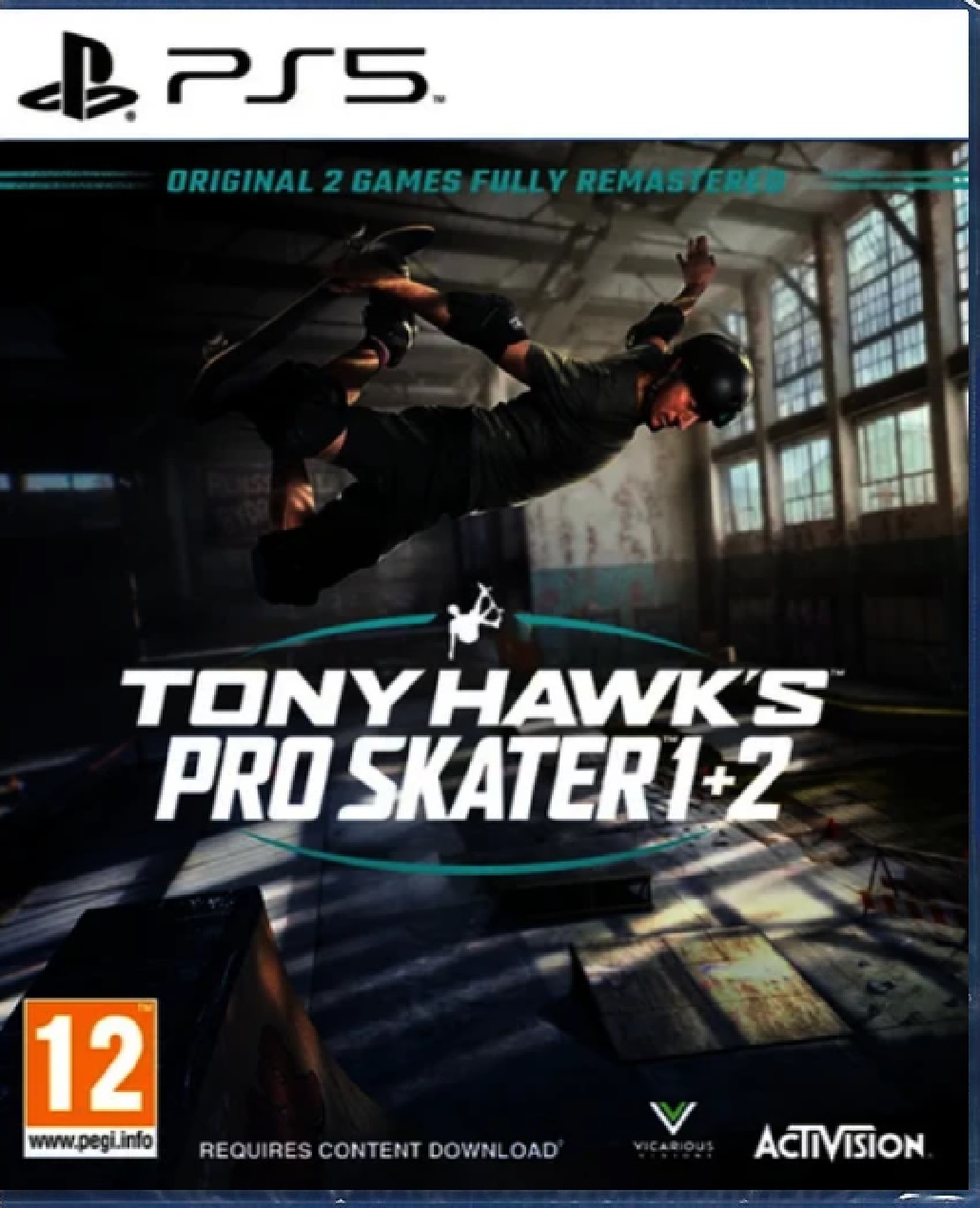 TONY HAWK'S PRO SKATER 1+2 (PS5 - BAZAR)