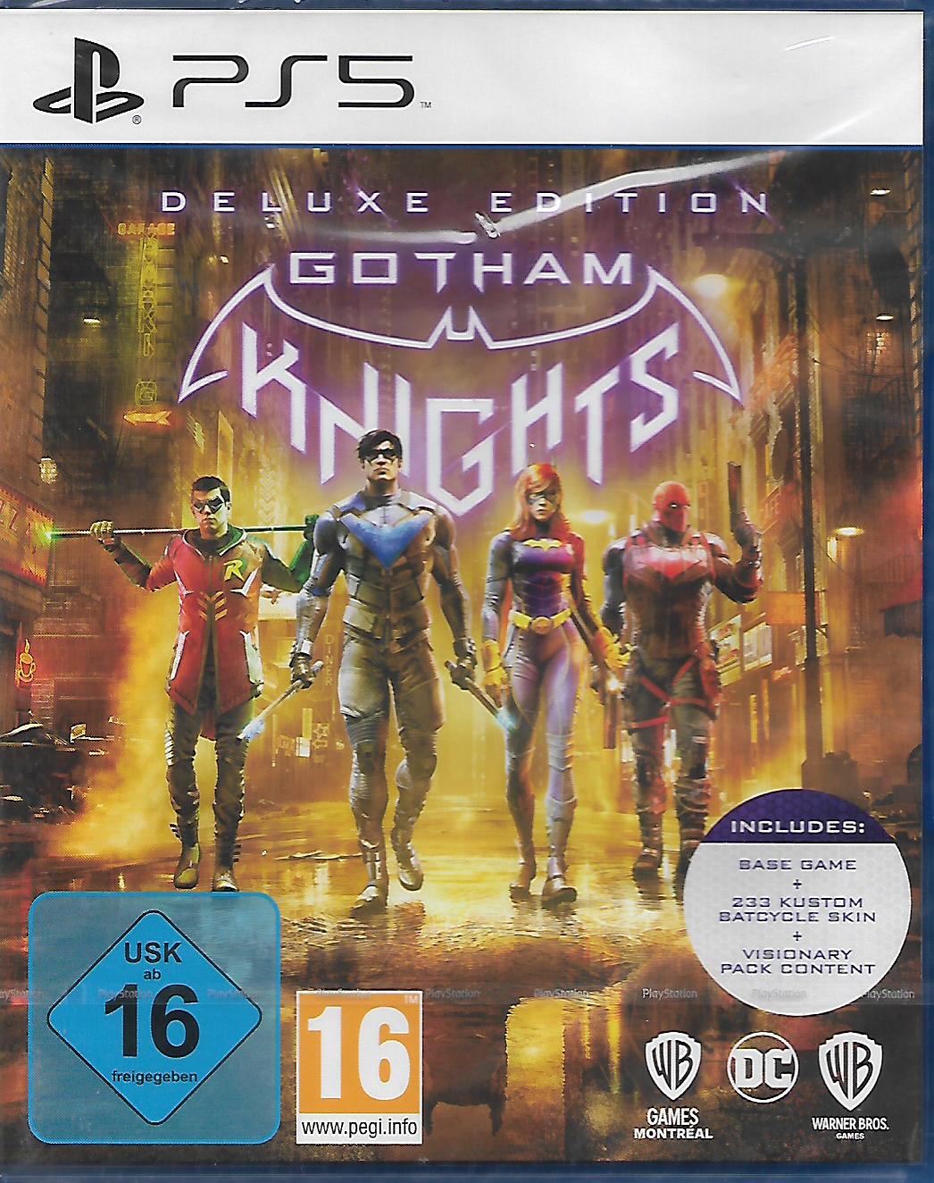 GOTHAM KNIGHTS - DELUXE EDITION (PS5 - NOVÁ)