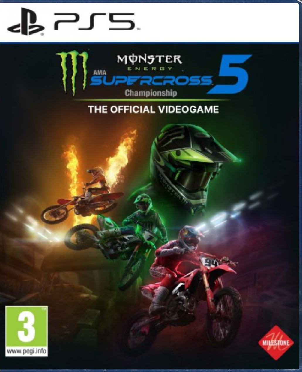 MONSTER ENERGY SUPERCROSS 5 (PS5 - NOVÁ)