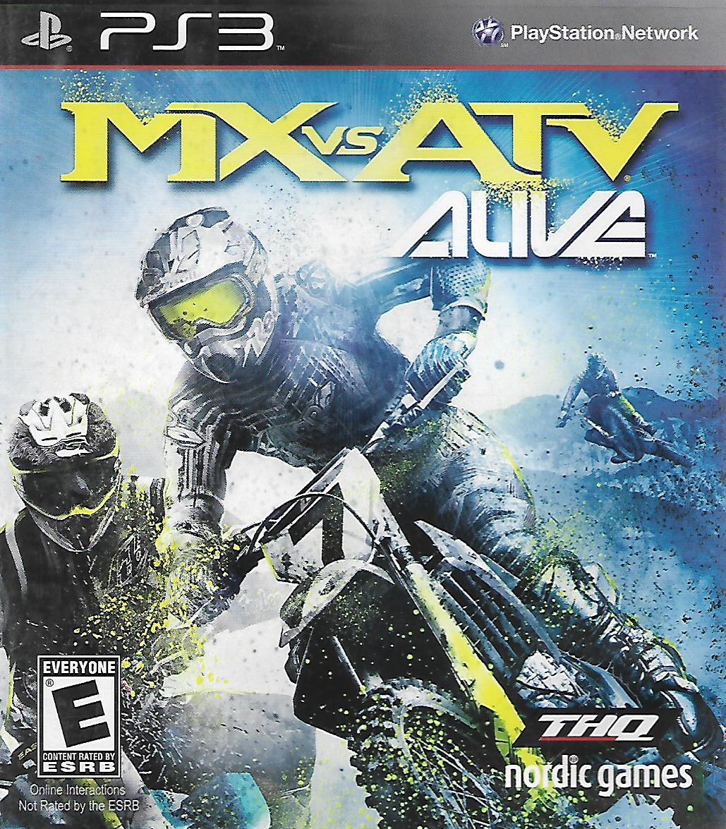 MX VS ATV ALIVE (PS3 - BAZAR)