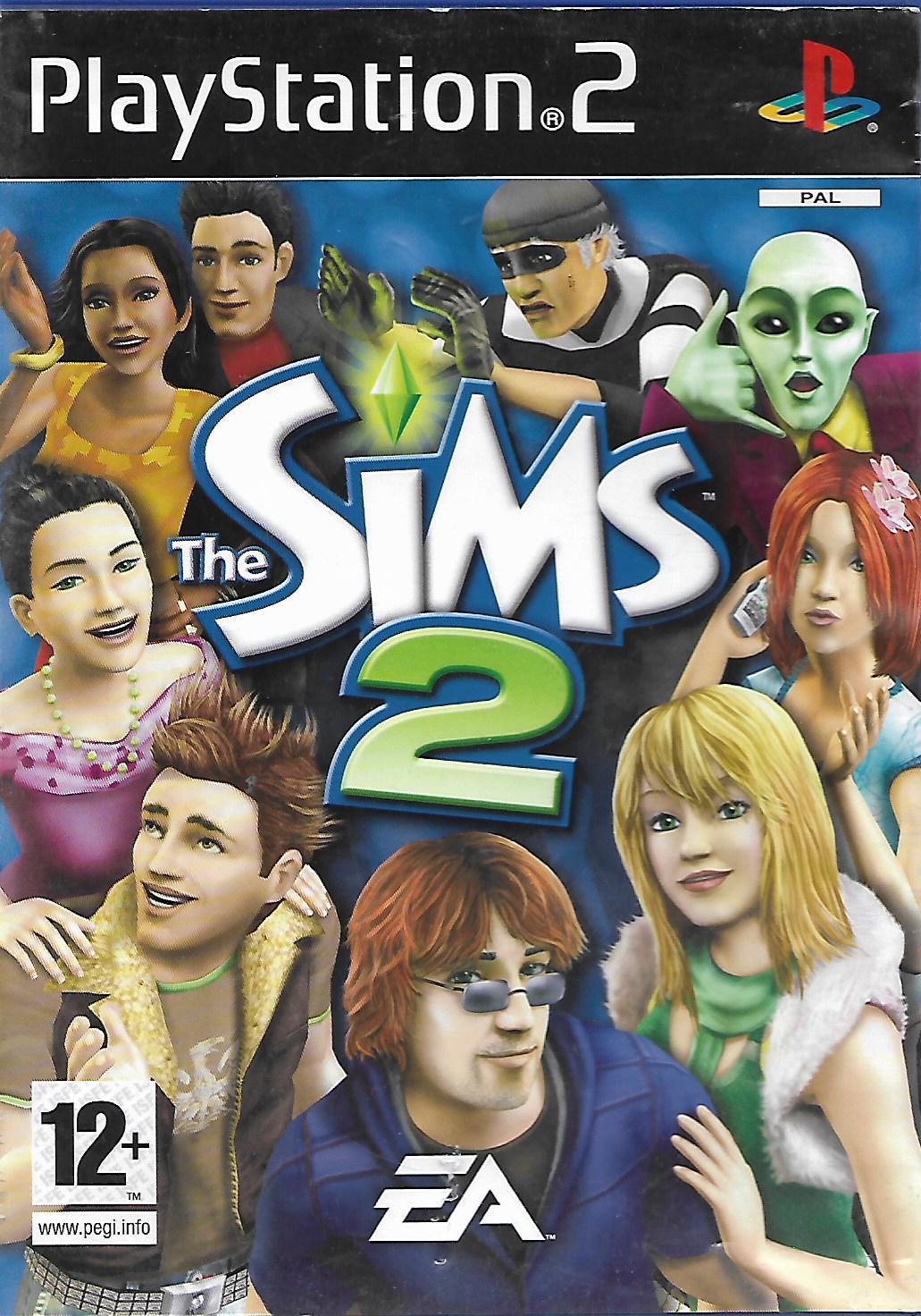 THE SIMS 2 - německá verze (PS2 - bazar)