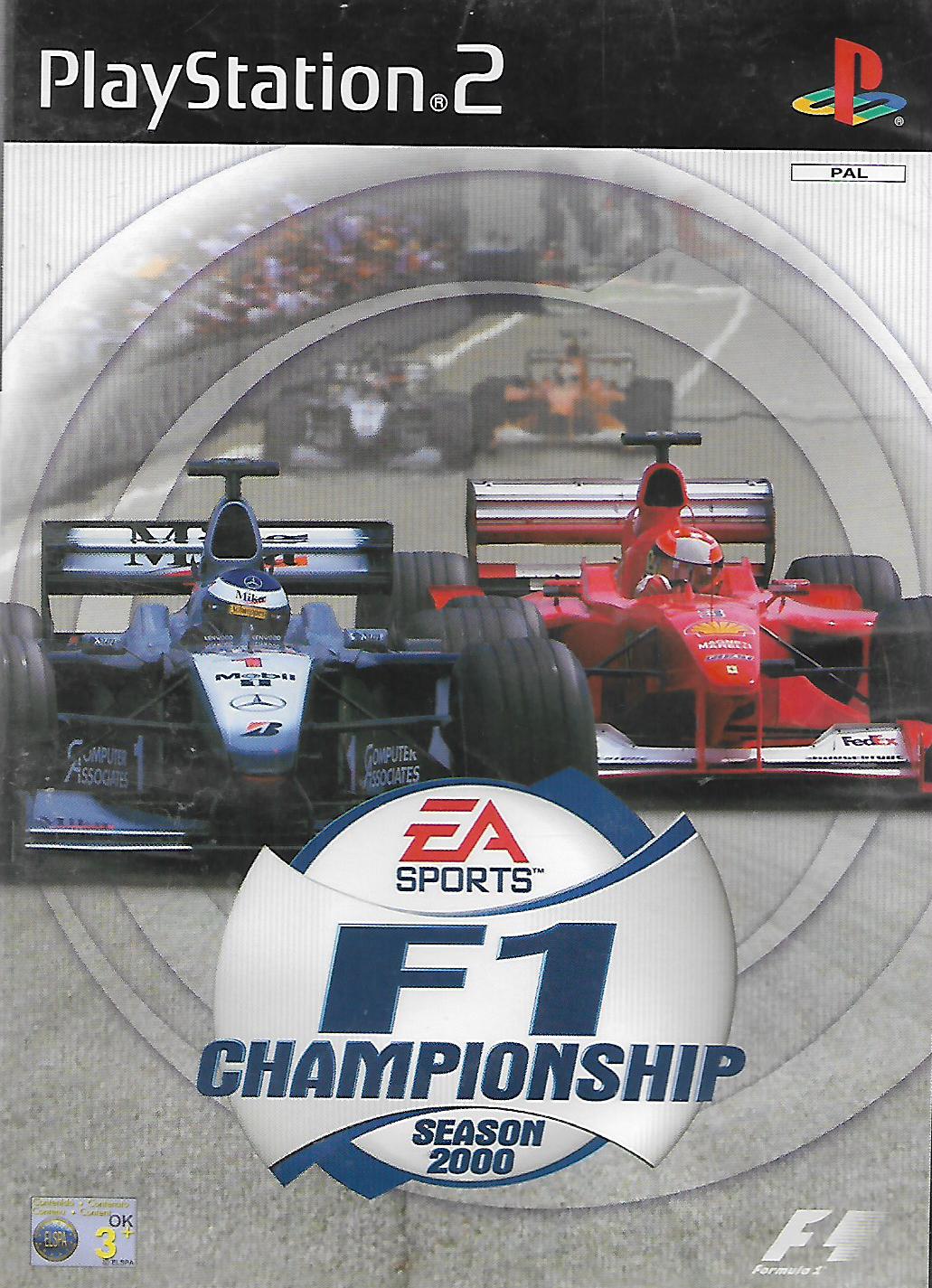 F1 CHAMPIONSHIP SEASON 2000 (PS2 - BAZAR)