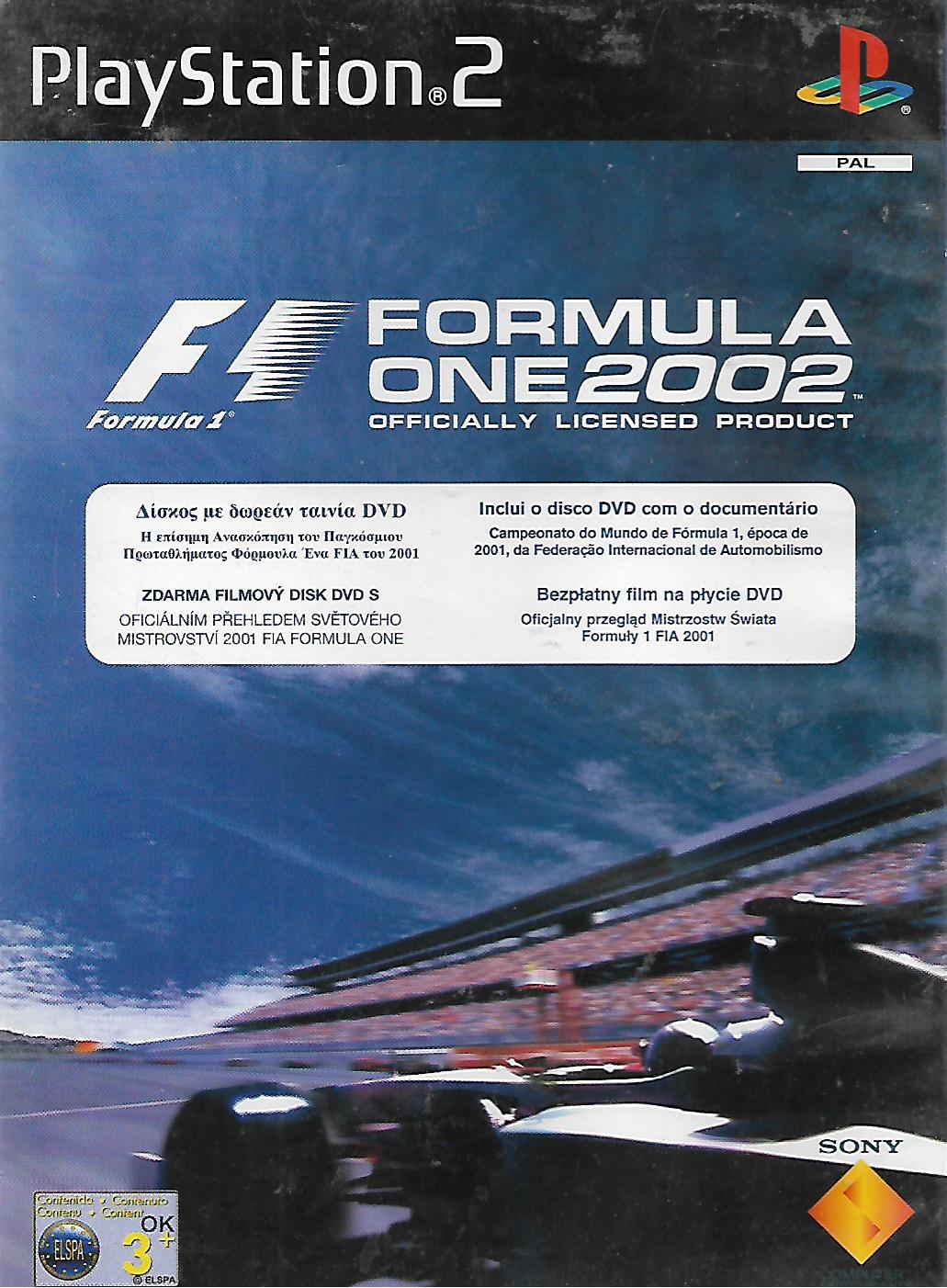 FORMULA ONE 2002 (PS2 - BAZAR)