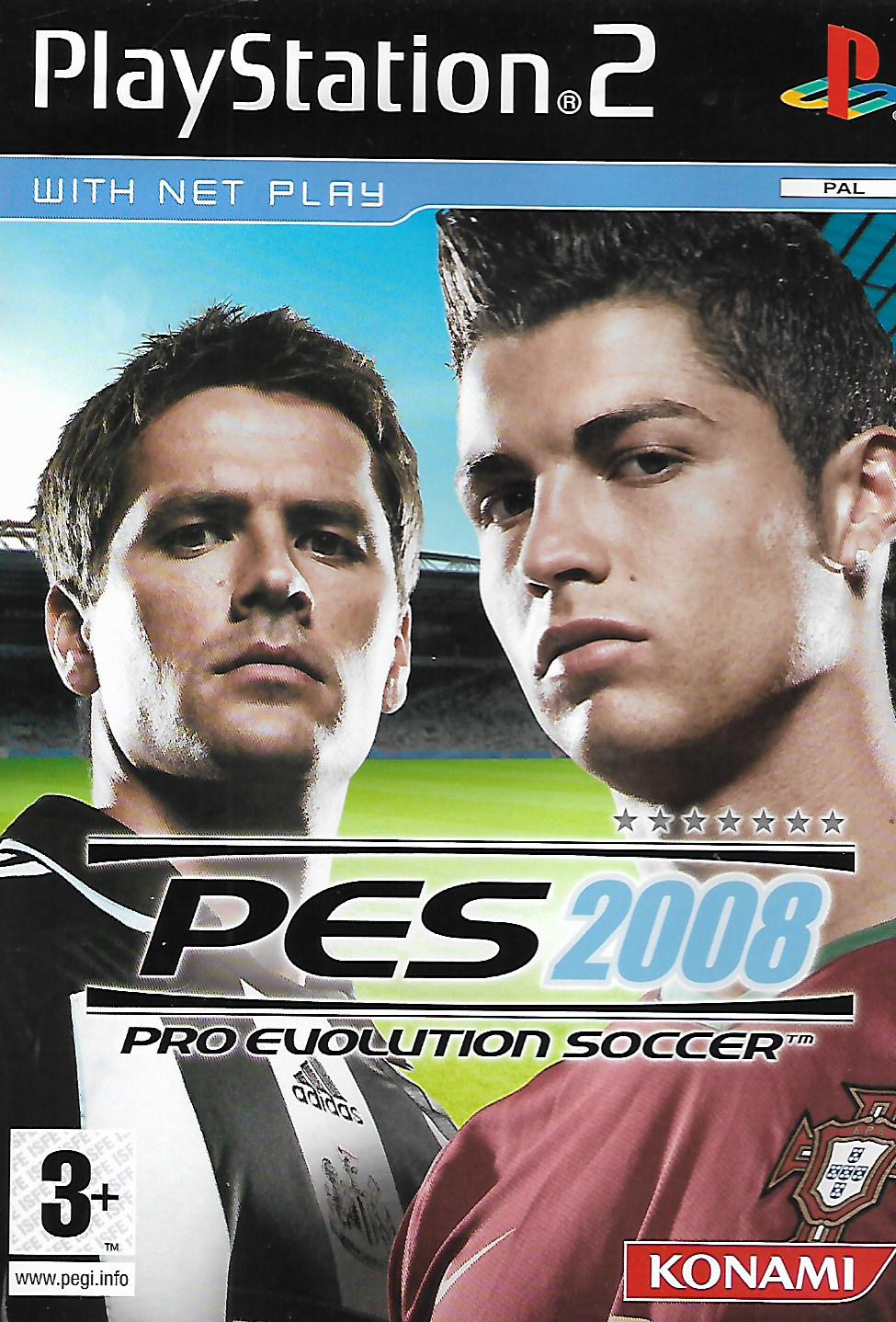 PES 2008 - PRO EVOLUTION SOCCER (PS2 - BAZAR)